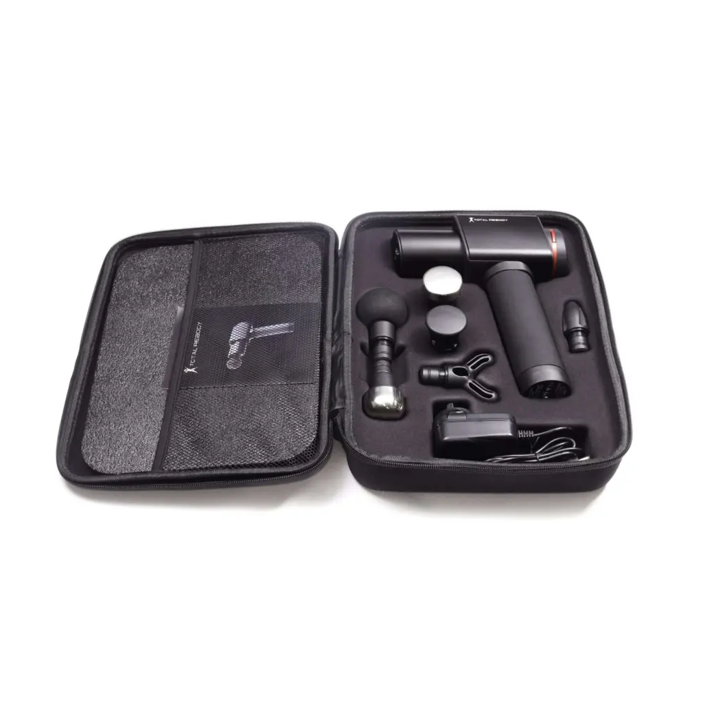 Total Rebody TR1 Massage Gun 2023 inside Carry Case