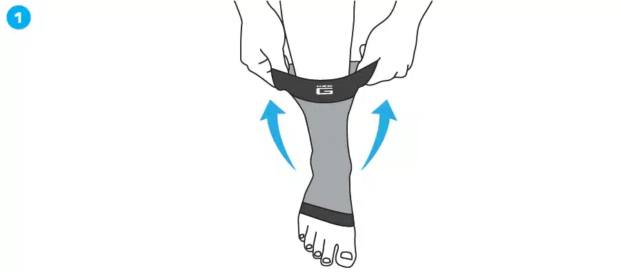 Airflow Ankle Support How to Apply