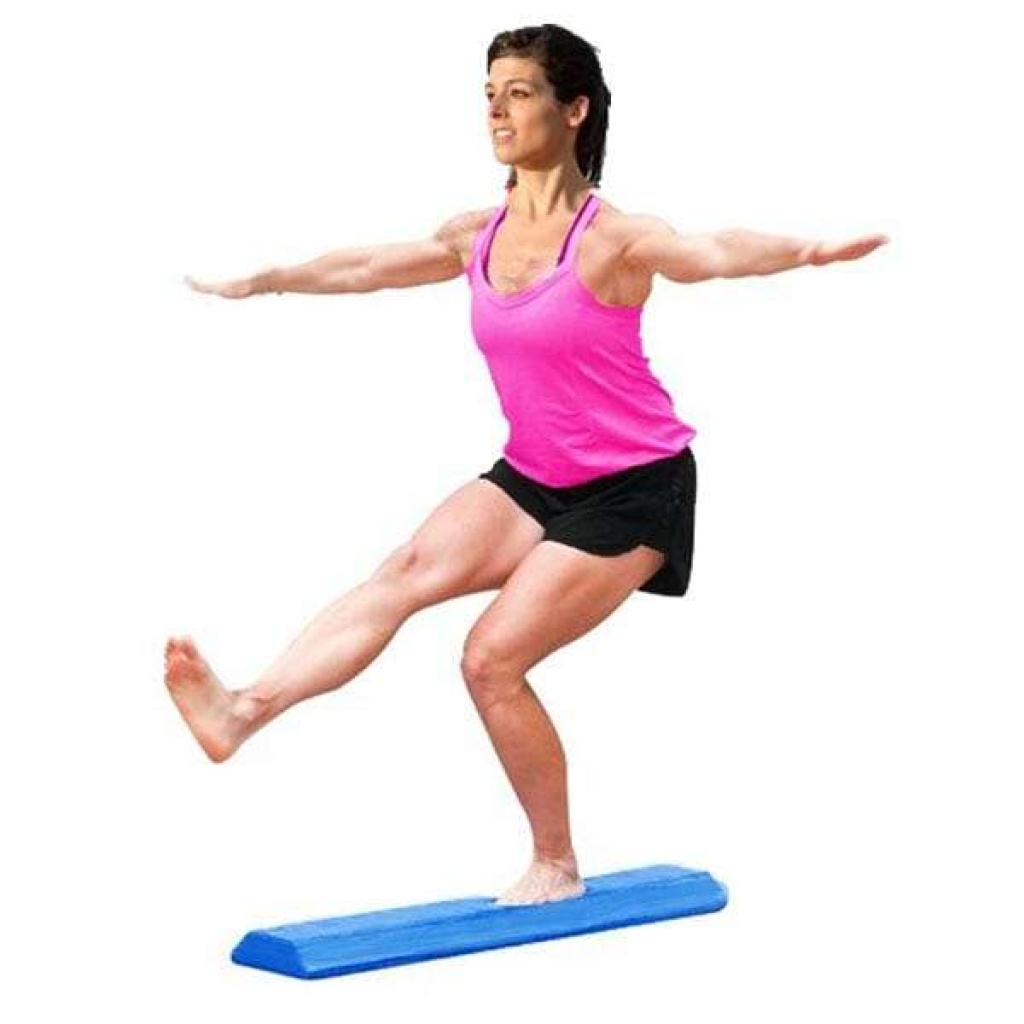 Balance Beam - 90x19x6cm - Blue