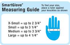 IMAK SmartGlove Carpal Tunnel Gloves Measuring Guide