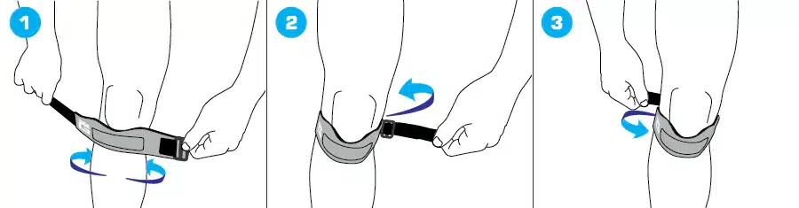 KNEE PATELLA BAND How to Apply