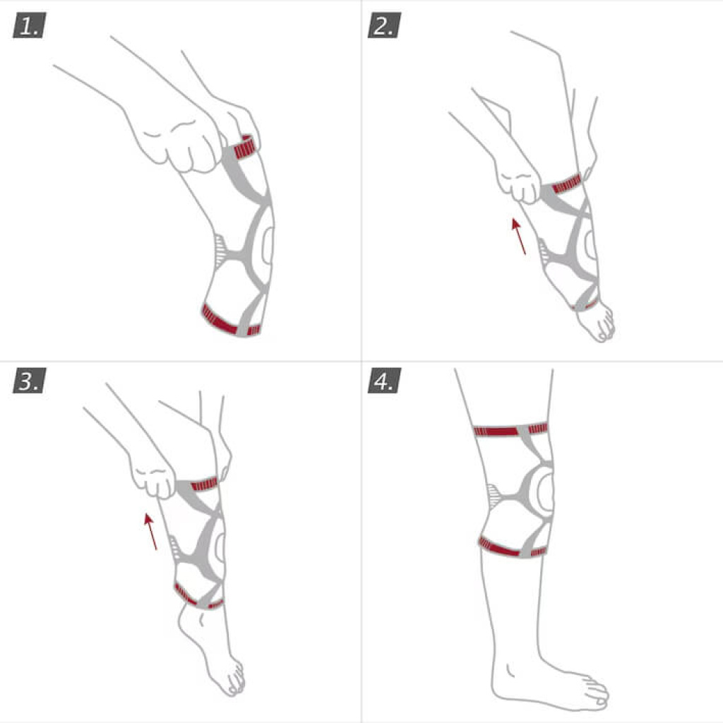 actimove professional line genumotion knee support application