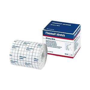 Fixomull Stretch 10cm x 10m box and roll